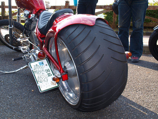 このバイクで後乗りの練習をすると効果が解かりやすいかも