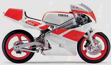 90’ YAMAHA TZ250 3年間生産された後方排気モデル