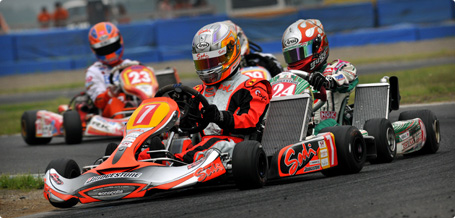 レーシングカートの最高峰の「KF1」