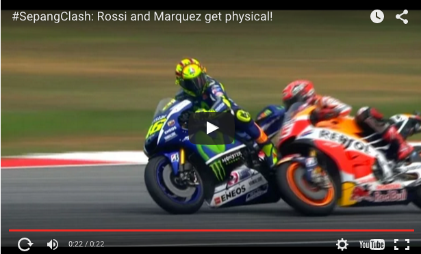 またまた物議? MotoGP17戦マレーシアGPマルケス転倒リタイア