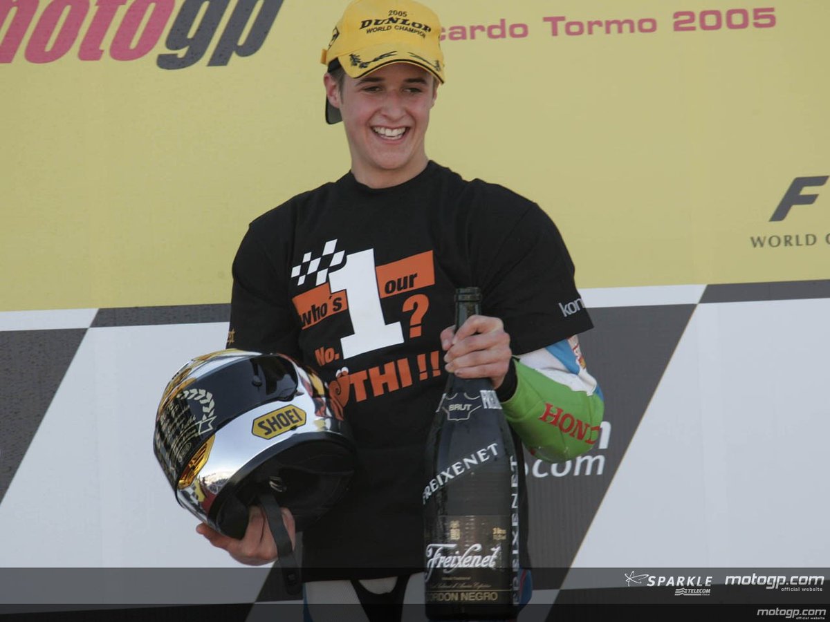 Thomas Lüthi, 2005 125cc World Champion